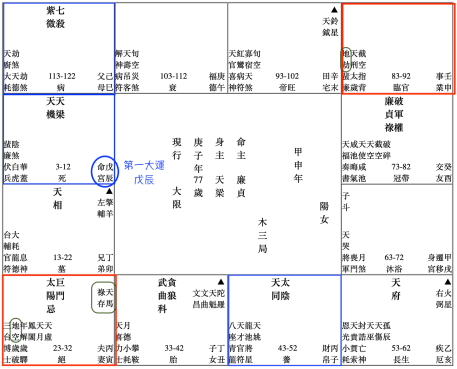 紫微斗數論移民-實例篇